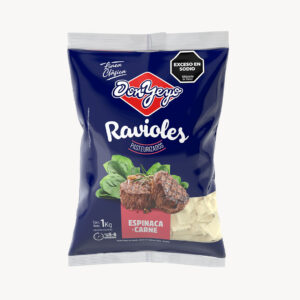 Ravioles carne y Espinaca 1 kg