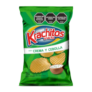 PAPAS FRITAS CREMA Y CEBOLLA 24X55GR