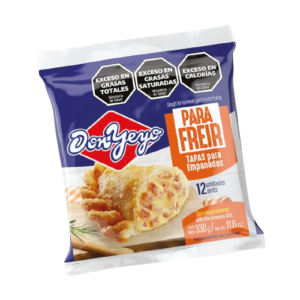 Tapa empanada para freir x 12 330 grs