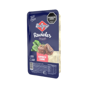 Ravioles carne y espinaca 500 grs
