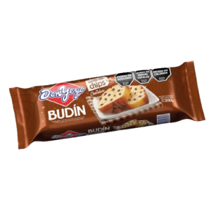 BUDIN VAIN C/CHIPS CHOCO x 200 grs.
