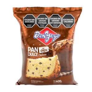 PAN DULCE C/CHIPS DE CHOC 8X400 DD