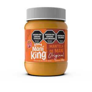 MANTECA DE MANI ORIGINAL 12X360GR