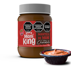 MANTECA DE MANI C/CHOCO 12X360GR