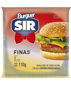 SIR BURGUER 15PAQ X 2U 80 GR