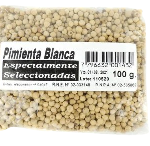PIMIENTA BCA GRANO X 1KG