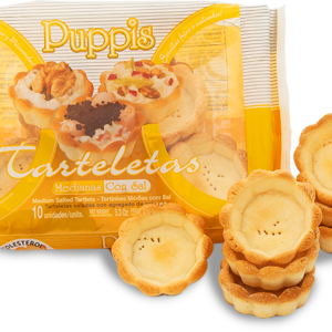 TARTELETAS SALADAS MEDIANAS X 150G