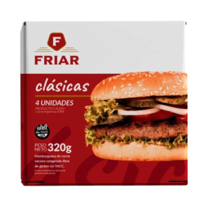 HAMB X 12 960 GR ESTUC X 4 X 320 GR
