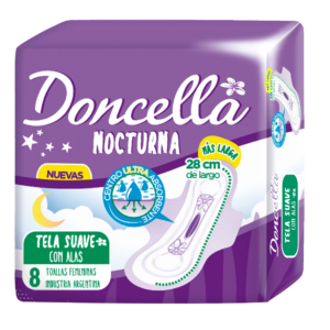 TOALLA NOCTURNA DONCELLA 50X8