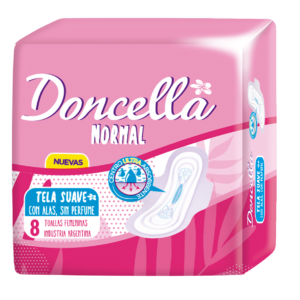 TOALLITAS C/ALAS S/D 50X 8
