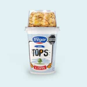 YOGUR ENT C/COPOS 18X164G TREGAR