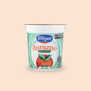 YOGUR DESC C/FRUTAS DURAZNO 18X160