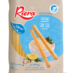GRISINES RIERA SIN SAL 20X160